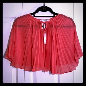 Elegant Sheer Capelet